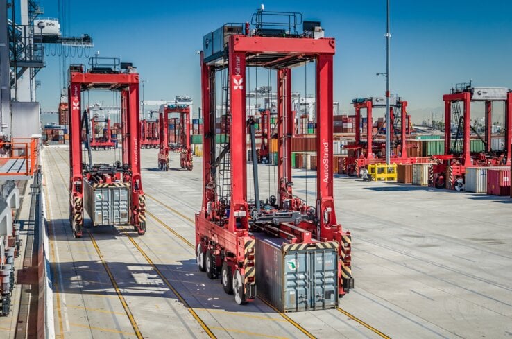 Kalmar SmartPort prosess automatisering