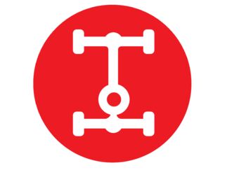 Akseldeler til reachstacker