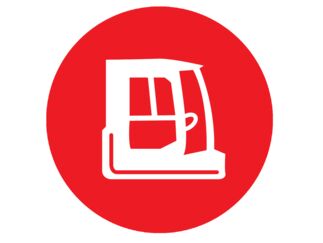 Deler til reachstacker-hytte